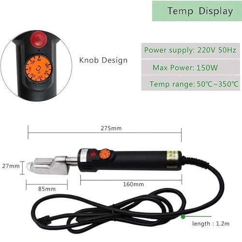 Con temperatura ajustable: perfecto for eliminar arrugas en ropa