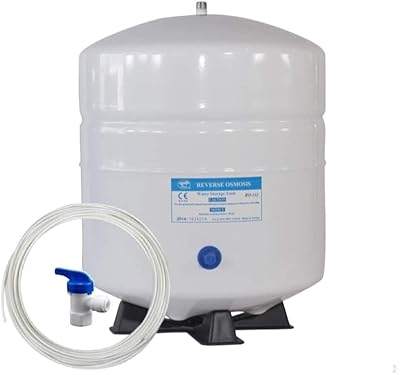 RO-152 Reverse Osmosis Water Storage Pressure Tank 5.0 Gallon Plus Tank Valve and 1/4" Tubing by Oceanic Water Systems