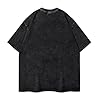 ASUPOCFRC Unisex Callboys Music Band Electric Drop-Shoulder Slimming T-Shirt Couples' Matching Top Trendy Versatile T-Shirt Black S #5