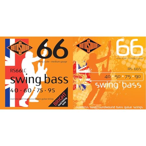 Cordes Rotosound Swing Bass acier inoxydable et corde alto RS2003