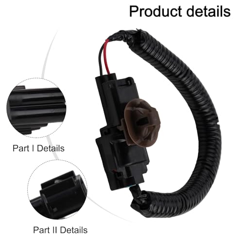 Cable de parachoques delantero arnés de cableado ABS negro 2018-2020 8
