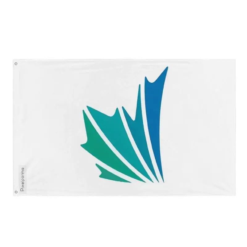 Drapeau Prince Rupert grand format en polyester avec œillets de fixation pour extérieur