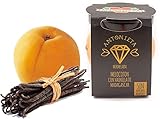 mermelada natural 🍑 MERMELADA DE MELOCOTON CON VAINILLA: Mermelada deliciosa y jugosa con consistencia. Elaborada con los mejores melocotones y la vainilla bourbon de madagascar, siempre de temporada y de la calidad. Viene con un frasco de 230 gr ideal para compartir con toda la familia. Los melocotones son recogidos en su punto perfecto de madurez para poder disfrutar de su sabor dulce natural