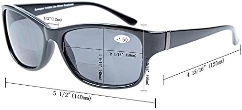 Miniatura 6 de Eyekepper Sunshine Readers - Gafas de sol polarizadas bifocales (+3.00, negro)