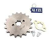 motor 90cc para bicicleta Pliego de condiciones: 420 18T 17mm engranaje de la rueda delantera piñón 50cc 70cc 90cc 110cc 125cc 140cc 150cc motor 160cc ATV Quad Pit dirt dirt bike