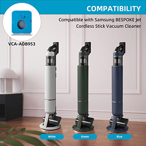 Image of 8 Pack VCA-ADB953 Dust Bag for Samsung BESPOKE Jet Cordless Vacuum | 2.5L Large Capacity Automatic Dust Collection Bag for All In One Clean Station