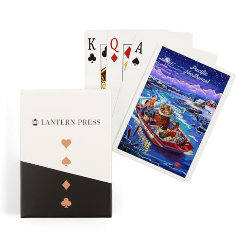 Lantern Press Baraja de Póker Pacific Northwest, 52 cartas