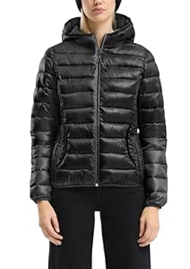 QS Leicht wattierte Steppjacke mit Kapuze