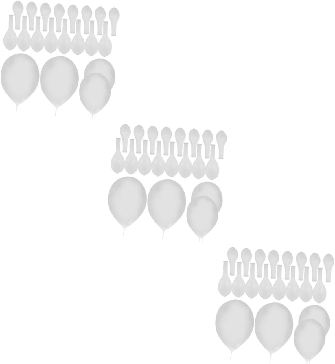 600pcs Clear Balloons Transparent Latex Balloons for Wedding Shower Birthday Party Decorations Versatile Party Supplies