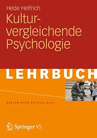 Kulturvergleichende Psychologie (Basiswissen Psychologie) 2013th Edition book cover