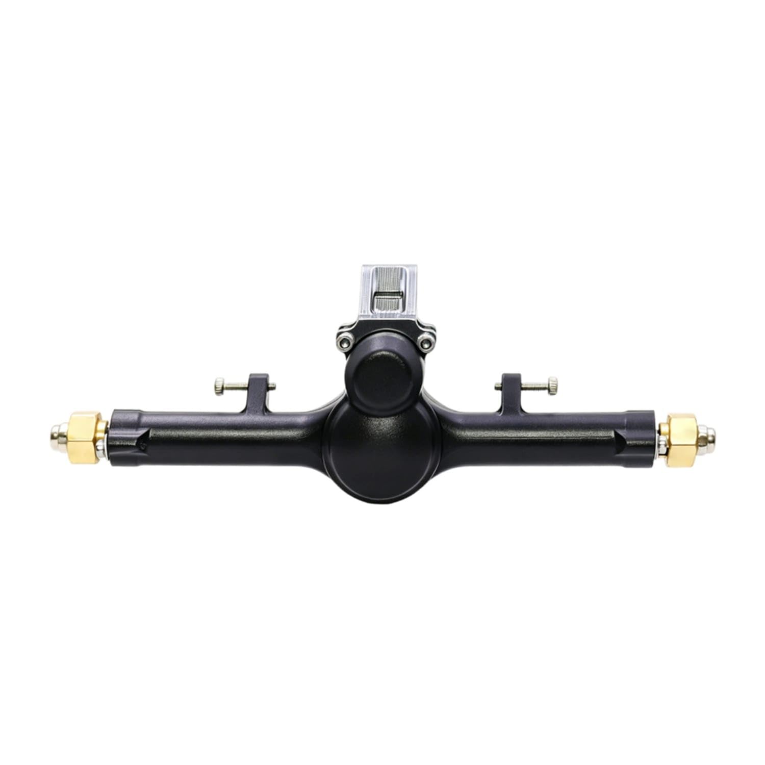 1/24 Scale SCX24 Axle Assembly Double Joint RC Car Axle with Brass Knuckles Hardened Steel for Trail Riding, Silver Grey, Rear Axle-image-16
