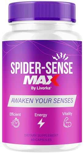 Spider Sense Max Pills for Men - SpiderSense Max Capsules for Men Advanced Formula 2025, 1 Bottle for 1 Month