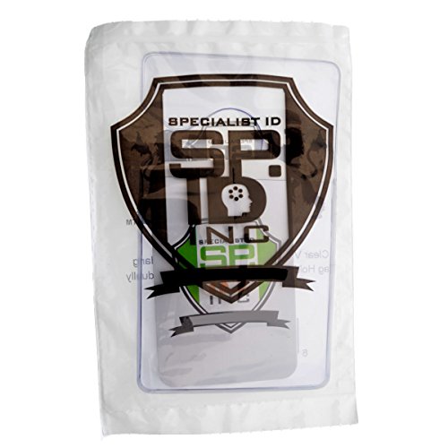 image for Clear Parking Permit Holder - Durable Vertical Parking Lot Pass Rear V