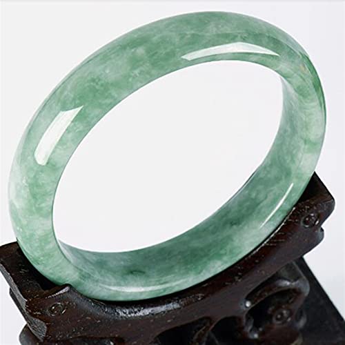 Bracelet en jade émeraude naturelle contre les allergies, bijou en pierre véritable