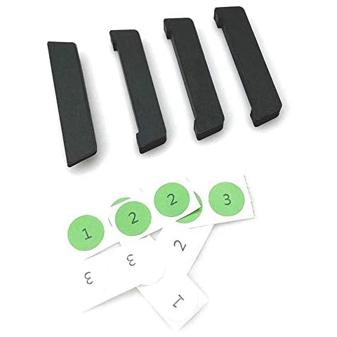 4pcs Mavic Air 2 Dustproof Charging Port Protector Cover for DJI Air 2S / Mavic Air 2 Frame and Battery (1 for Frame,3 for Battery) 3D Printed Cover