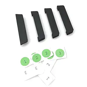 gouduoduo2018 4pcs Mavic Air 2 Dustproof Charging Port Protector Cover for DJI Air 2S / Mavic Air 2 Frame and Battery (1 for Frame,3 for Battery) 3D Printed