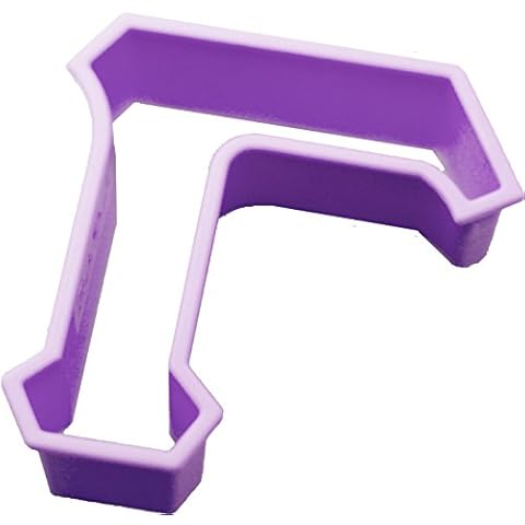 Live Greek, Greek Alphabet Letter Shaped Cookie Cutter, 3 Inches Long, Great Gift, Big Sis/Lil Sis, Fundraising, Parties, Sororities, Fraternities, Panhellenic, Art Stencil - GAMMA Shape Cover