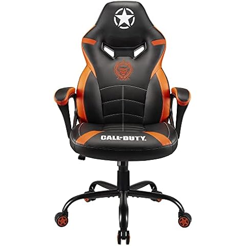 Silla Gaming Subsonic SA5573-C1, Poliuretano, Negro y Naranja Cover