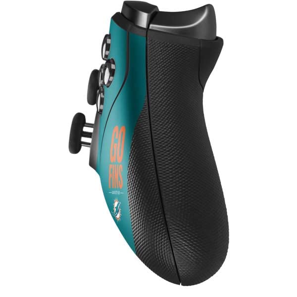 Skinit Decal Gaming Skin Compatible with Xbox Elite Wireless Controller Series 2 - Officially Licensed NFL Miami Dolphins Team Motto Design