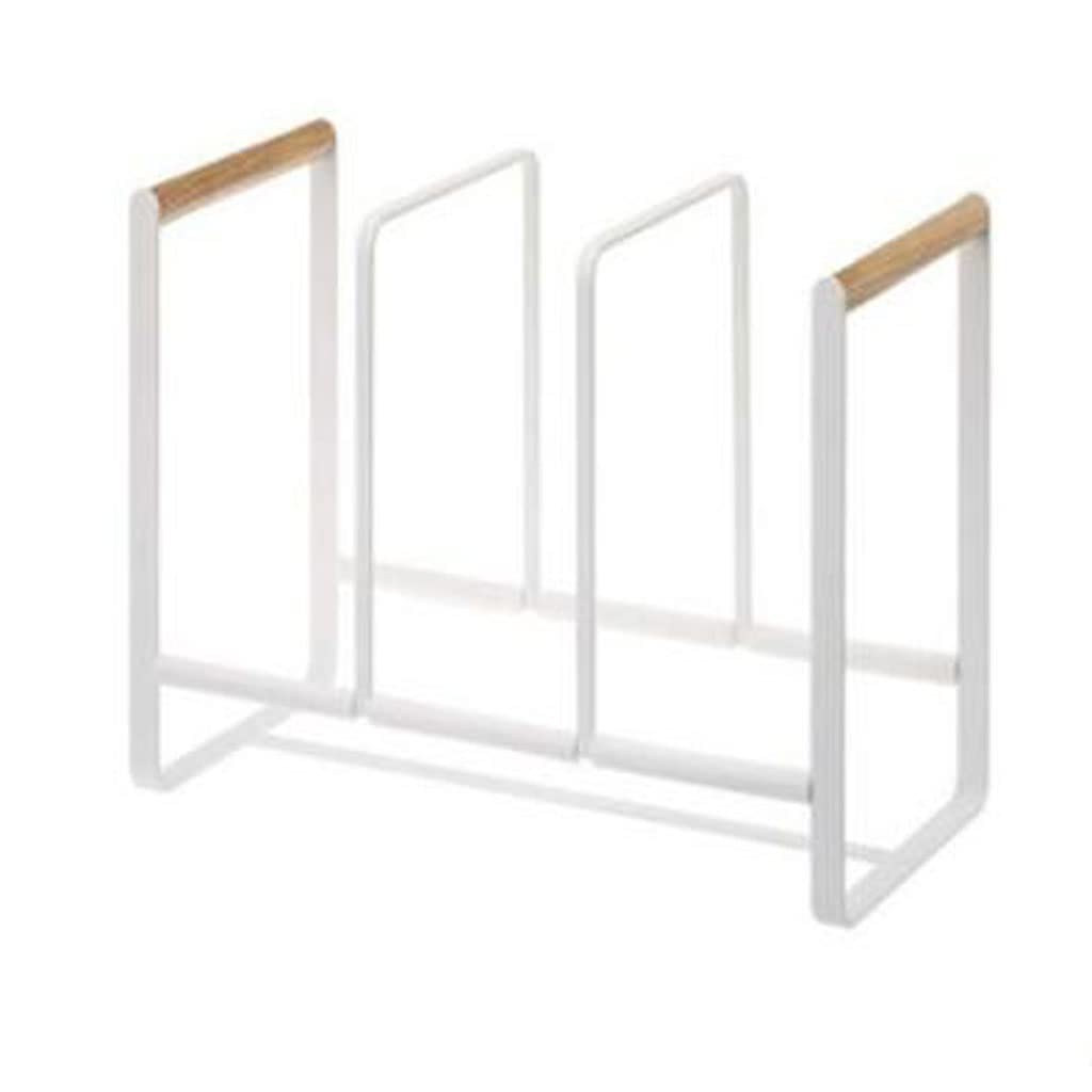 Cfsxfysey One Color Dish Drainer Rack， Three Compartment Kitchen Storage Shelf Drain Rack