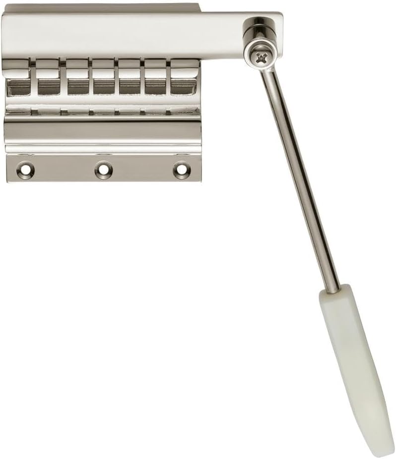 Long Version Electric Guitar Vibrola Tremolo Bridge Tailpiece Vibrato Tailpiece for LP/SG/ES Guitar Chrome
