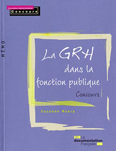 La GRH dans la fonction publique - Mémo