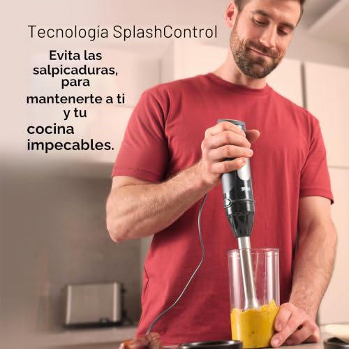 Batidora de mano Braun MultiQuick 5 ideal para preparar cremas finas y purés caseros 6