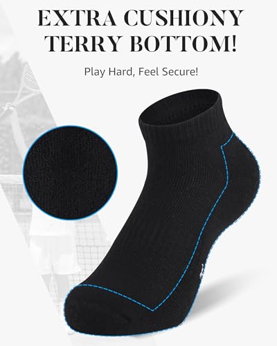 AWAYTR Kids Ankle Socks for Boys - Athletic Socks for Girl Half Cushion Low Cut Cotton Breathable, 6 Pair Pack3