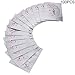 Produktbild PerGrate Eyelash Gasket, 50/100/200 Paare Augenpads fusselfreie Wimpern Gel Maske Eyepads Wimpern Verlängerung Patches