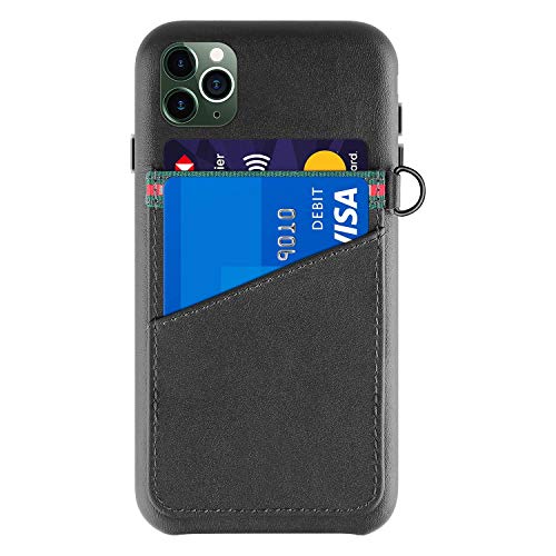 Housse cuir iPhone 11 Pro Max antichoc et rangements cartes intégrés - 6