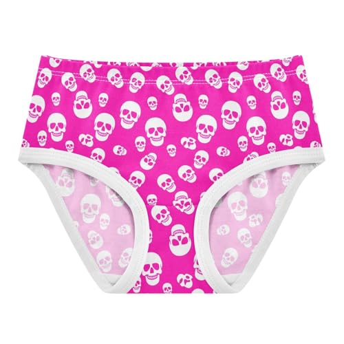 Skull Pink Toddler Girls's Underwear 2T 2303194