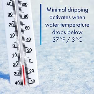 Miniatura 7 de Freeze Miser Cubierta de Grifo y Espiga para Exteriores y Protección contra Congelación Escudo de Válvula Patentado, Se Activa a Temperaturas de