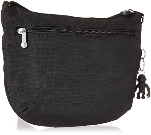 Kipling Womens Womenâ€™S Arto Small Bag, Lightweight Everyday Purse, Casual Nylon Shoulder Crossbody Handbag, Black Noir, 9.75 L X 8.25 H 1.25 D Us #TOP1