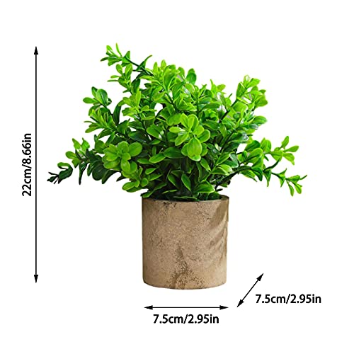 Kleine nepplanten mini kunstmatige potplanten voor boerderij kantoor badkamer home decor binnen - Afbeelding 3