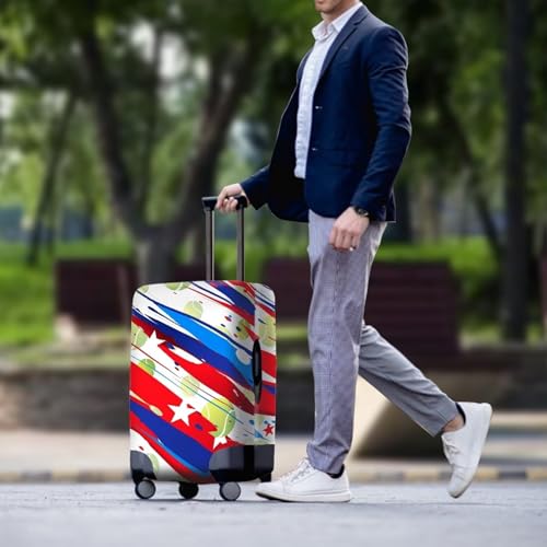 Cat Paws Travel Luggage Cover Polyester and Spandex Suitcase Protector Washable Baggage Covers for 18-32 inch luggage3