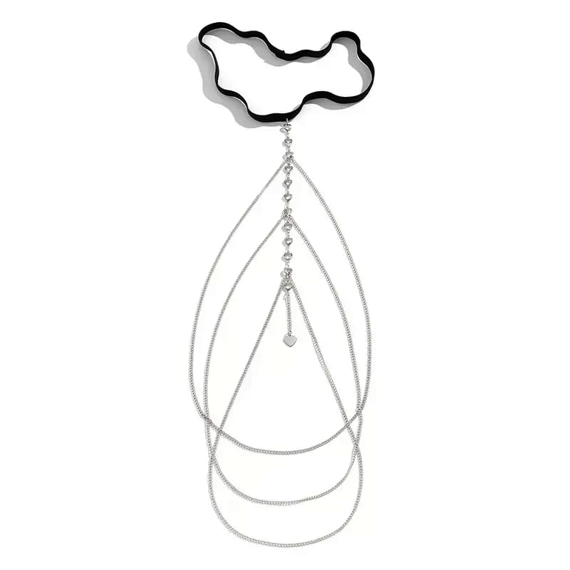 Via Mazzini Silver Plated Metal Thigh Chain Can Be Used With Shorts/Skirts for Women and Girls (TC0690) 1 Pc (B015H7AL90) Amazon Price History, Amazon Price Tracker