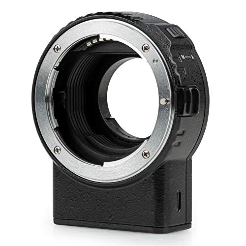 Lens Adapter NF-M1 Auto-Focus Lens Converter Compatible with Nikon F Mount Lens to MFT Camera GH4 GH5 GH5S GF1 GF5 GX1 GX7 GX9 G9 E-M1I E-M5 E-M10 E-M10III E-PL5 Pen-F BMPCC 4K