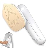 opamoo Micro plancha de vapor, Mini Plancha de Viaje portátil calentamiento rápido ropa de vaporizador de mano plancha de vapor con spray para ropa adecuada para la familia y viajes