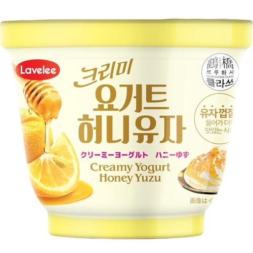 韓国 定番 人気アイス クリーミーヨーグルト ハニーゆず 4個セット 買い止め 夏 ポカリ 韓国アイス ビヨット クリーミーヨーグルトボール (ASMR) 話題 10えんパン 十円パン