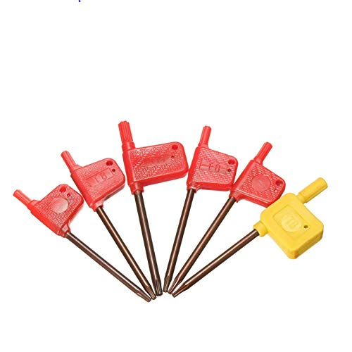 Set de 7 piezas de porta herramientas de torneado 12mm miniatura 5