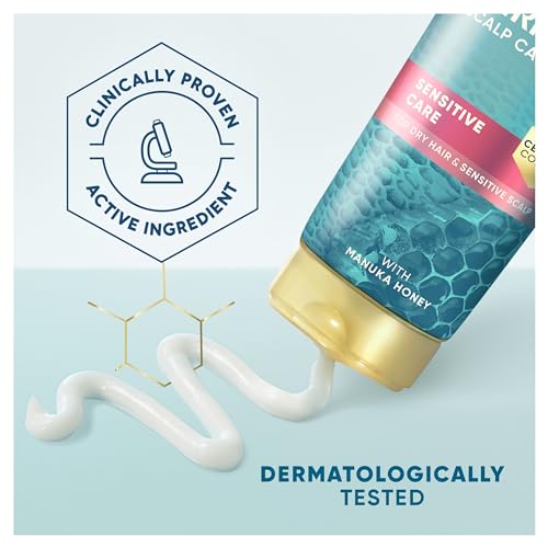 Head & Shoulders DermaXPro Sensitive Care Lightweight Conditioner 220ml with Manuka Honey and Ceramide Complex. Nourishes Hair and Gently Moisturises Dry Scalp to Maintain Dandruff Protection - Image 4