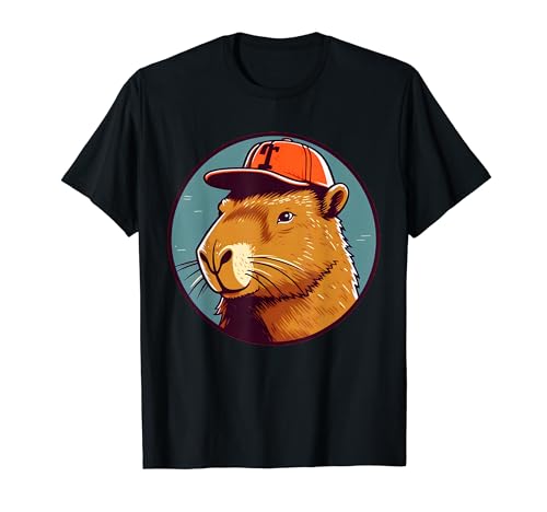 Love Capybara Women Wildlife Giraffe Lover Tee para niños y niñas Camiseta