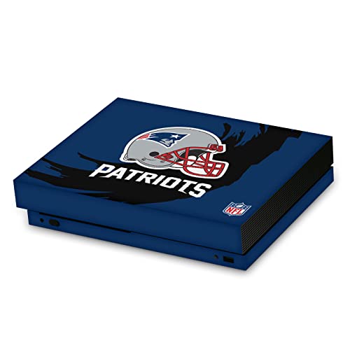 Peau vinyle New England Patriots Xbox One X pour protéger la console des rayures