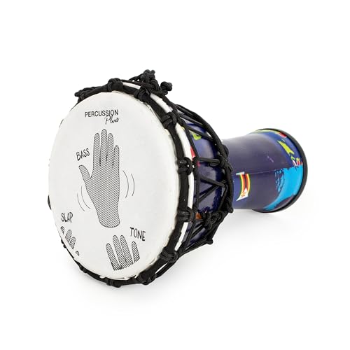 Djembé en corde Percussion Plus World Slap 17,8 cm instrument - 3