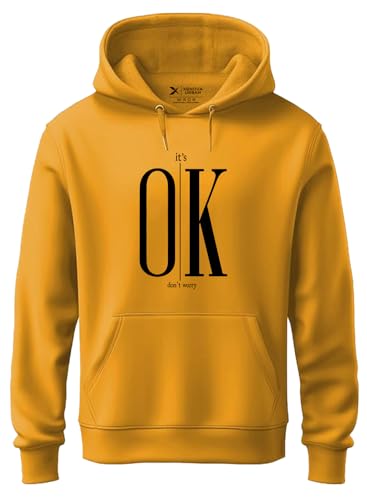 Image of XENOVAURBAN Hoodie for Men /Women | Unisex fit Cotton Fleece Hooded Sweatshirt - OK1