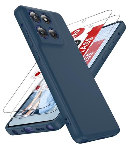 Coque Motorola Moto G Stylus 5G 2025 LeYi silicone liquide noir
