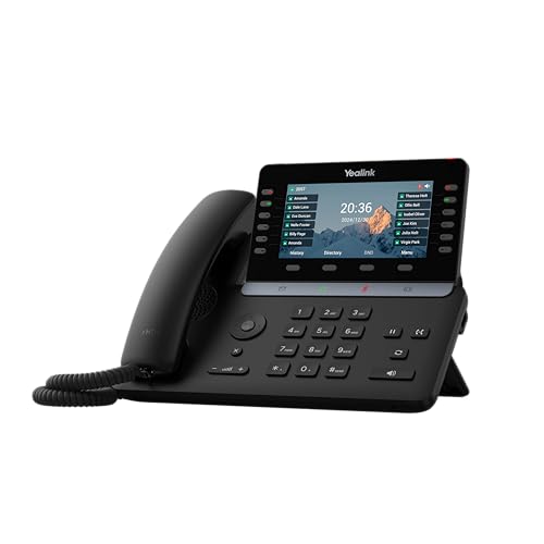 Yealink SIP-T85W Wi-Fi IP Phone with 16 SIP Accounts