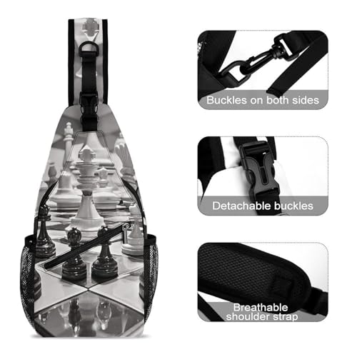 Bolso tipo bolso cruzado casual para senderismo miniatura 3