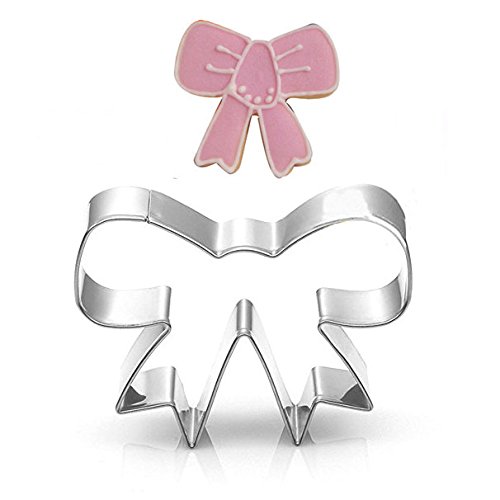 Wotoy 3.56-Inch Bow-Knot Biscuit Cookie Cutter - Stainless Steel #TOP3