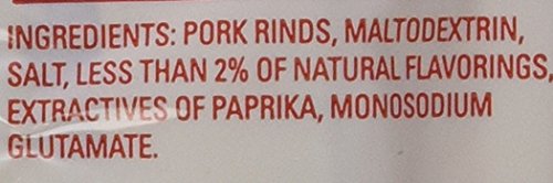 Lowrey's Bacon Curls, Microwave Pork Rinds, Hot & Spicy, 1.75-Oz. Packet (6 Pack) #TOP4